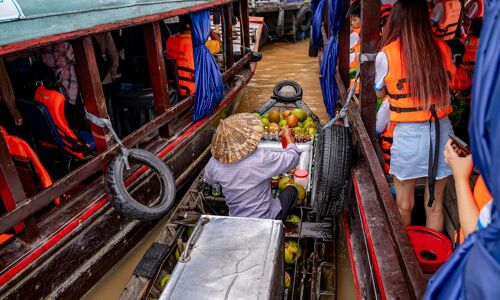 Can Tho Tourist Boats Mekong
